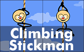Climbing Stickman Multiplayer - Typing Games - Preschool